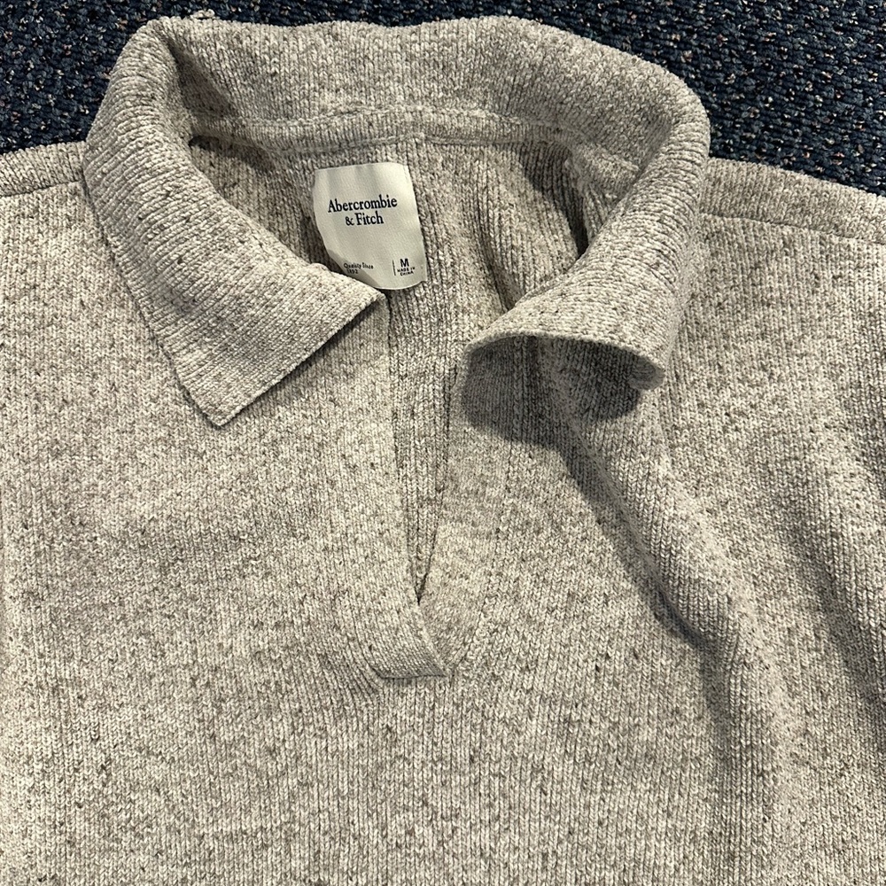 Grey Abercombie Sweater - Picture 2 of 3